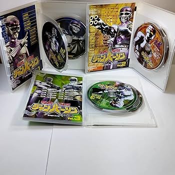特捜ロボ　ジャンパーソン　DVD 1 2 5巻　3本セット お値引き不可 特捜ロボジャンパーソン VOL 1〜5 全5巻 DVDセット